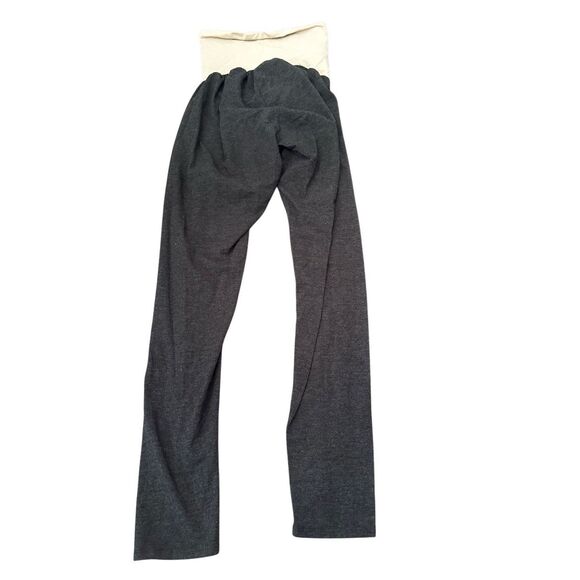Maternity bottoms bundle sz 6 medium Leggings jeans shorts Over Belly Banded - Picture 3 of 15